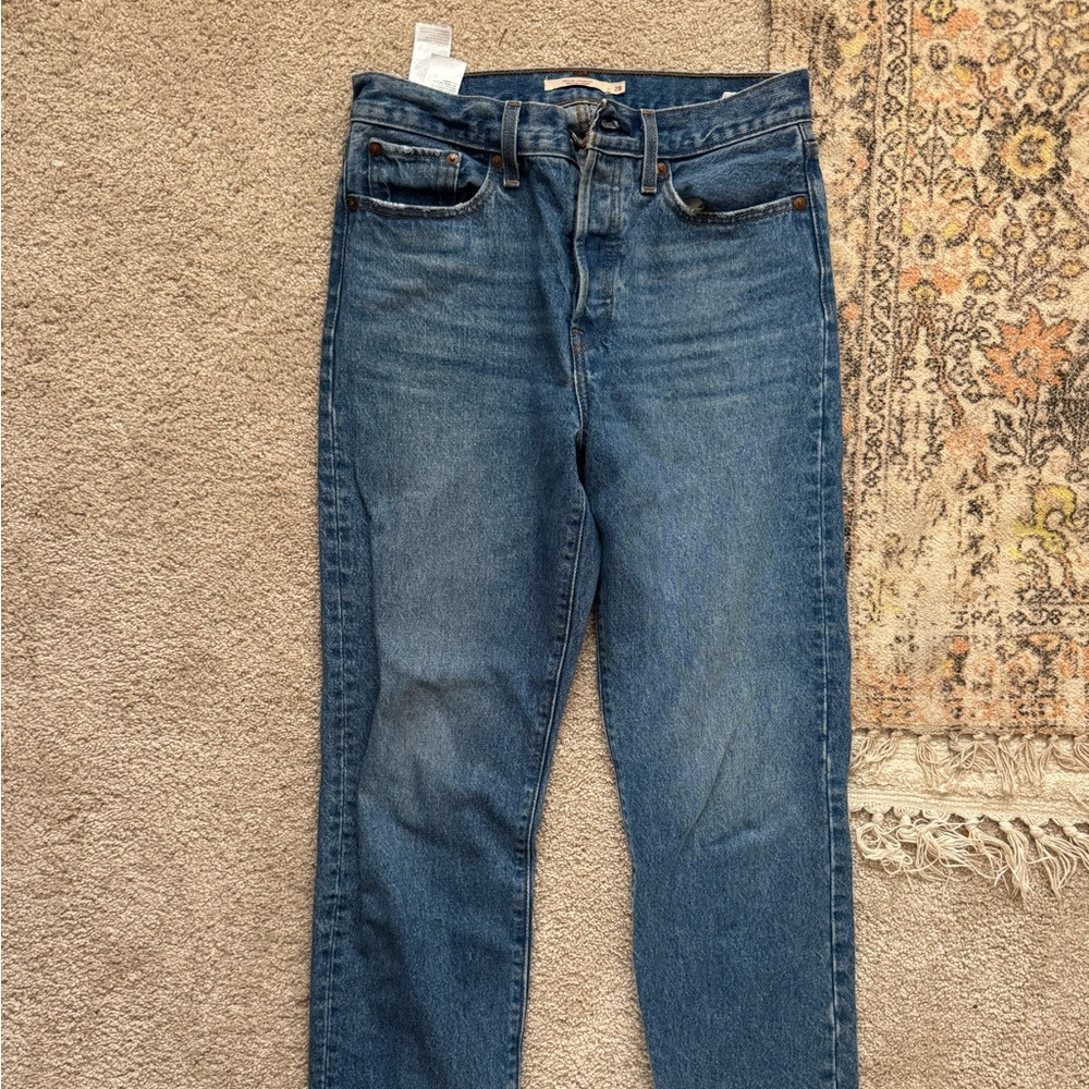 Levi’s wedgie straight jeans